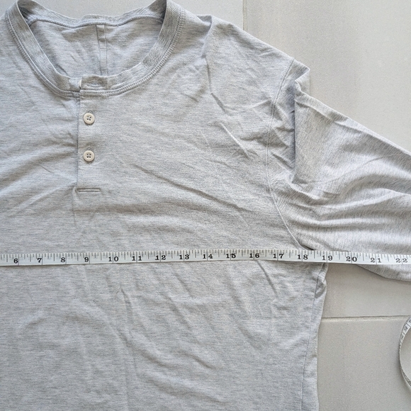 Lululemon - Basic Long Sleeve Henley - Picture 10 of 12